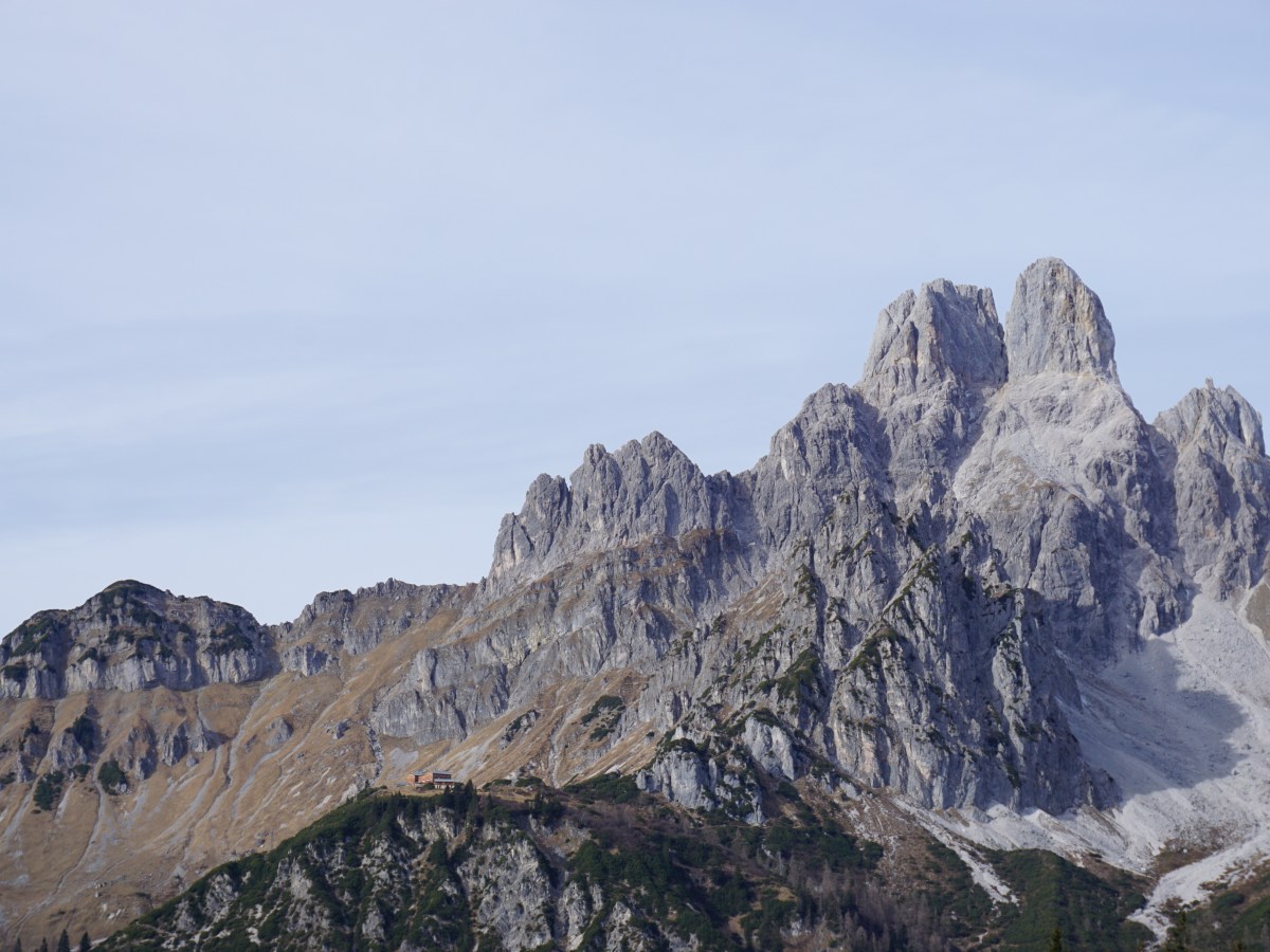 Rund um die Bischofsmütze im Dachsteingebirge