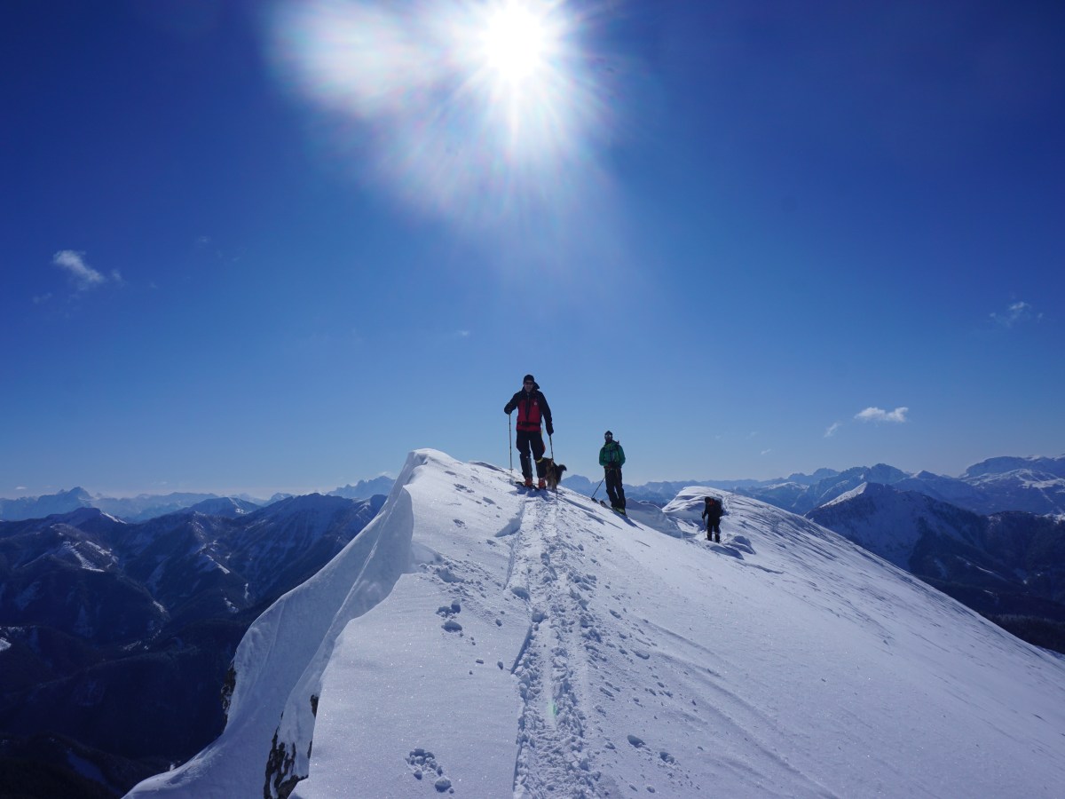 Latschur Skitour vom Weißensee&nbsp;Ostufer